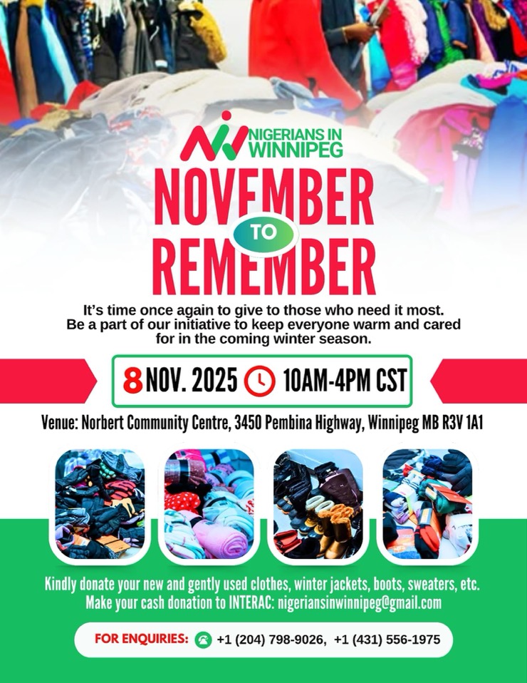 November to Remember Flyer